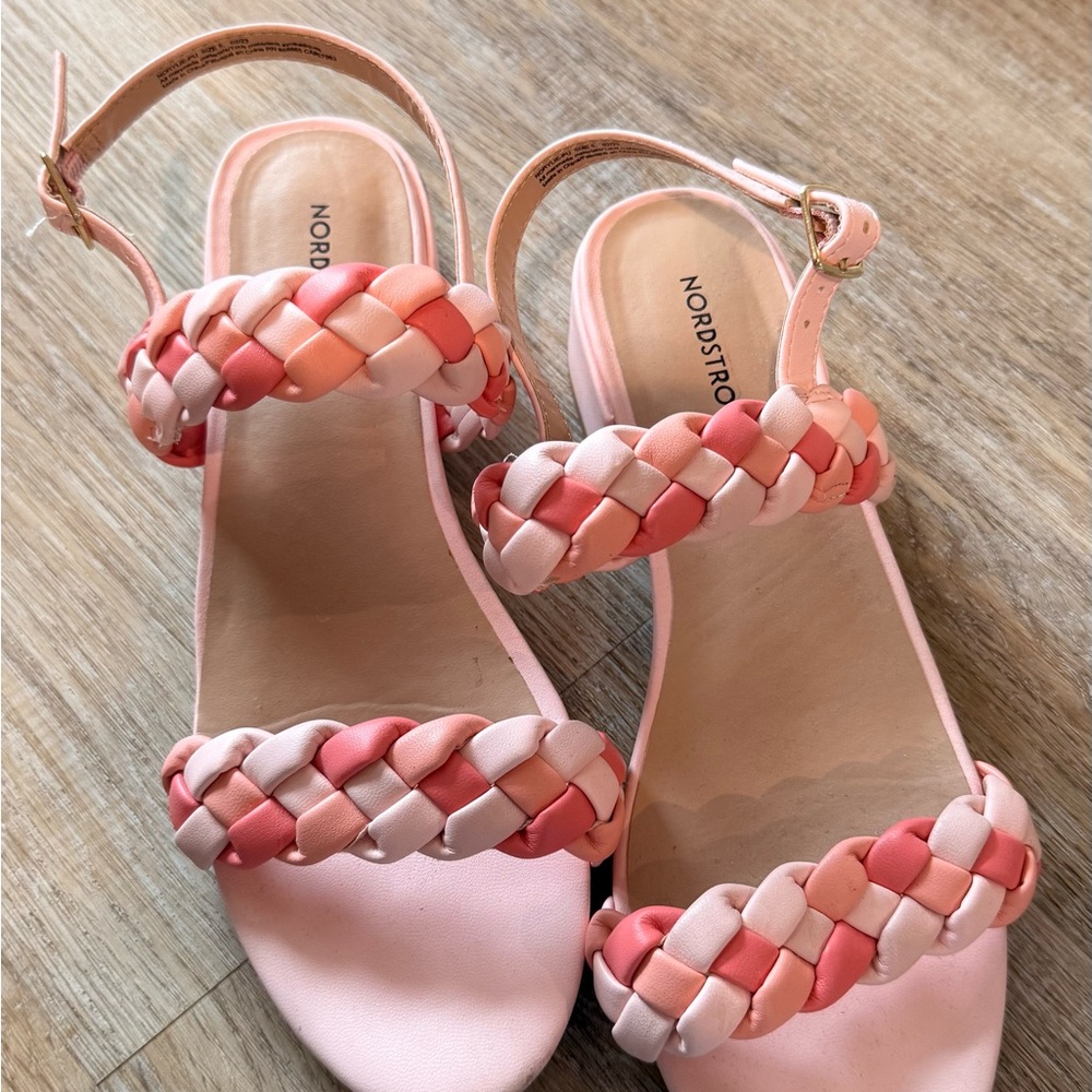 Nordstrom Multicolor Braided Sandals